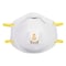 Scotch 3M N95 Paint Sanding Cup Disposable Respirator Pro-Series Valved White 10 pc 8511P10-DC-PS - alternate 5